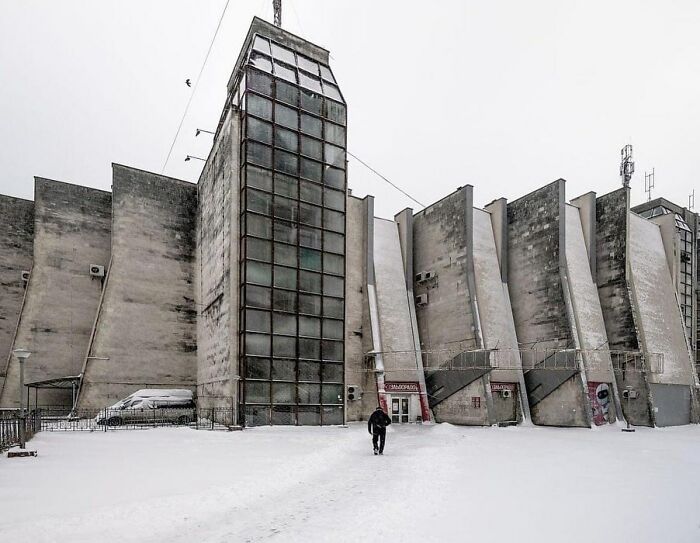 "Lviv" Universal Shoping Center On Kniahyni Olhy Street, Lviv, 1988