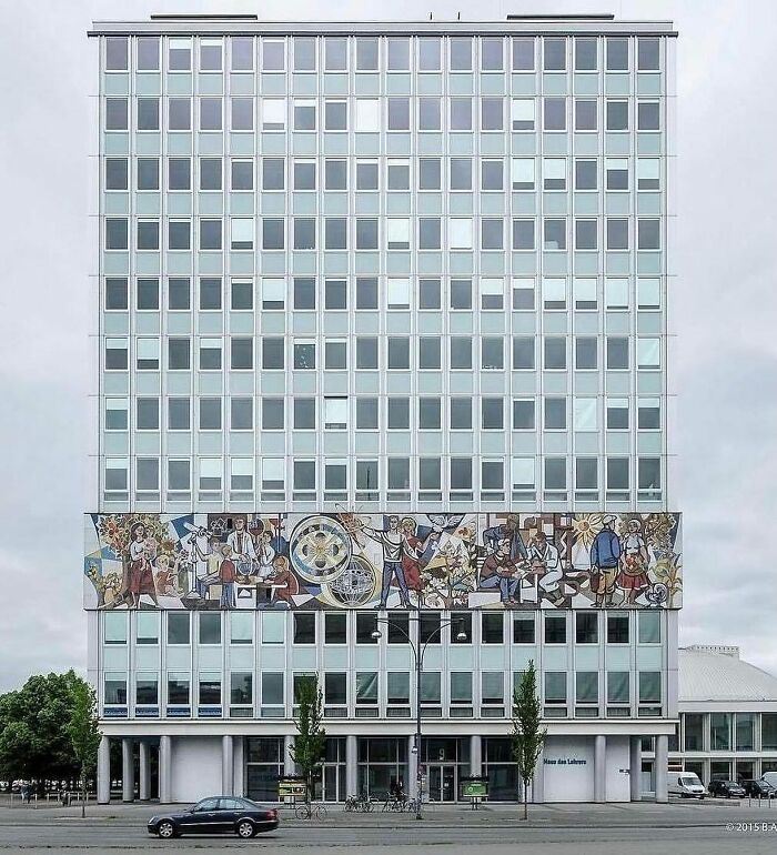 Haus Des Lehrers, (House Of The Teachers), Berlin, Germany, Built Between 1962 And 1964