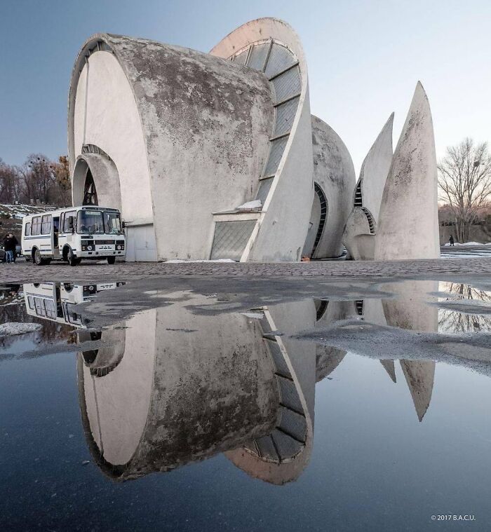 Halls Of Parting, Memory Park. Kyiv, Ukraine. Built 1968-1981