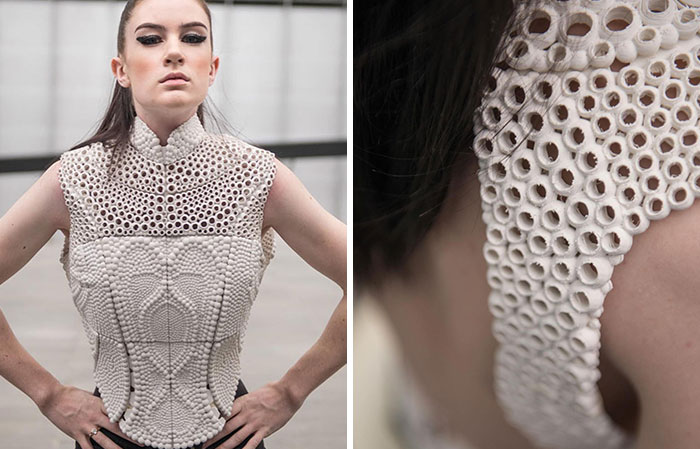 D Printed Dress Designed By Lim Kae Woei And Elena Low