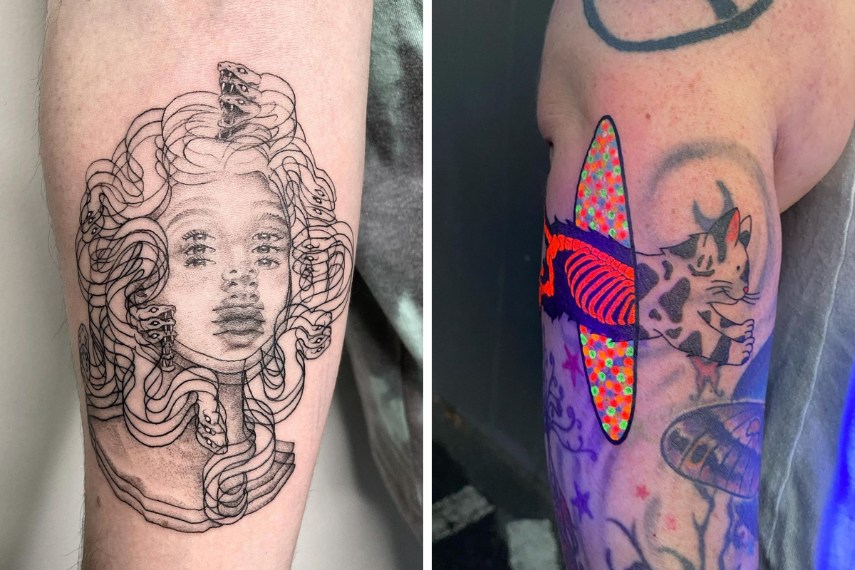 Psychedelic tattoo designs
