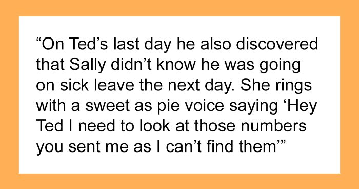 “Delete Your Files And Leave”: New Boss Ignores Employee’s Work For A Year Because He’s ‘Useless’ Before Getting Him Fired, And It Costs Her Her Job
