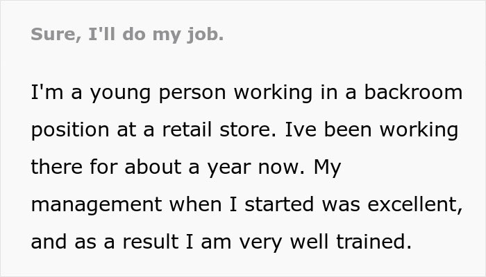 Karen Boss Tells Off Overworked And Underpaid Employee For Taking A 5-Minute Break, They Stop Doing Her Job For Her Karen Boss Tells Off Overworked And Underpaid Employee For Taking A 5-Minute Break, They Stop Doing Her Job For Her