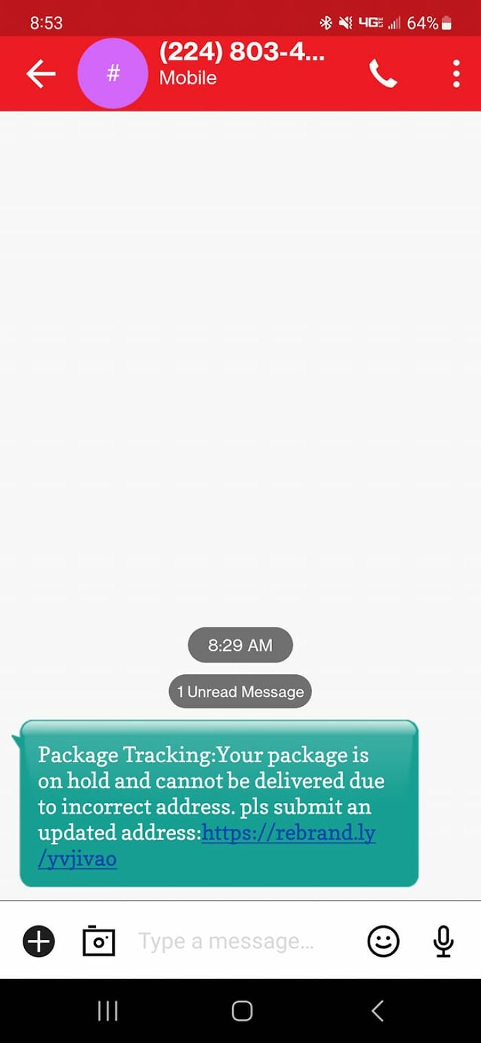 All Official Texts About Missing Packages Contain The World "Pls"