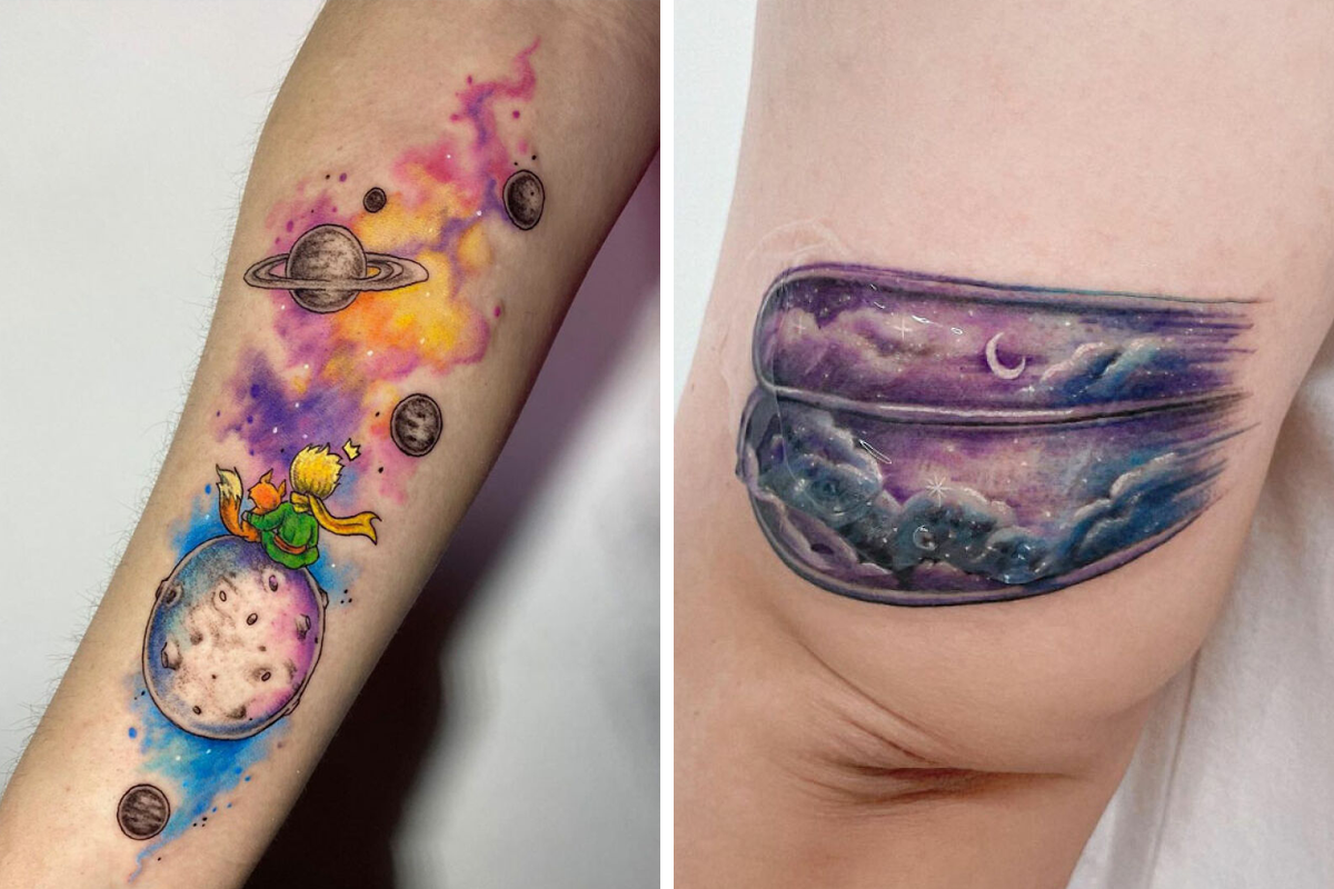 100 Watercolor Tattoo Ideas So Beautiful, You'll Want To Steal Them