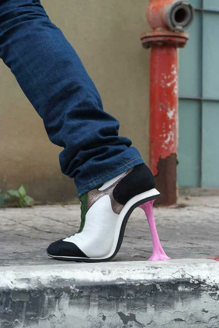These Gum Shoe High Heels