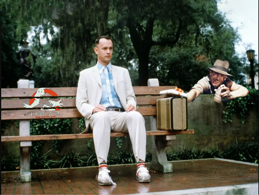 Indiana Gump And The Box Of Chocolate