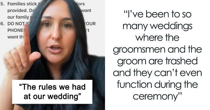 Woman Gets Labeled A “Bridezilla” After She Goes Viral For Sharing The 6 Rules Her Wedding Guests Had To Obey