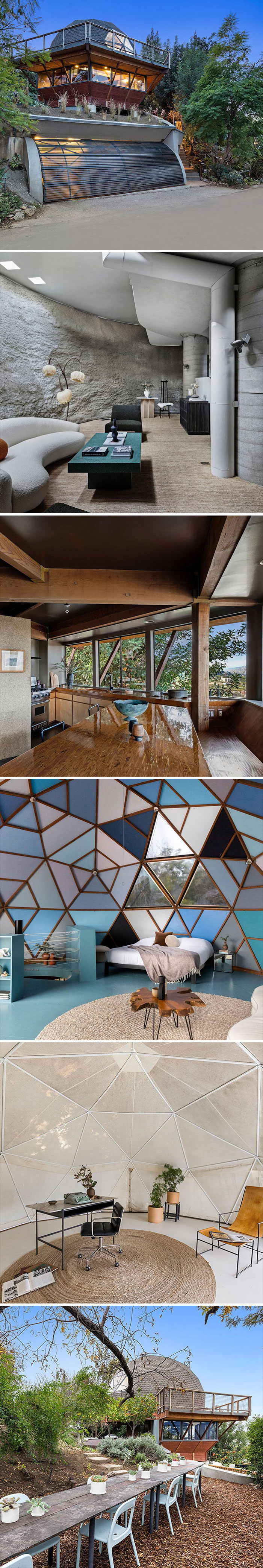  A Perfect Geodesic Dome Home In Los Angeles. Currently Listed For $1,725,000