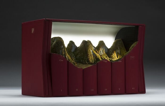 Carved Book Landscapes By Guy Laramee