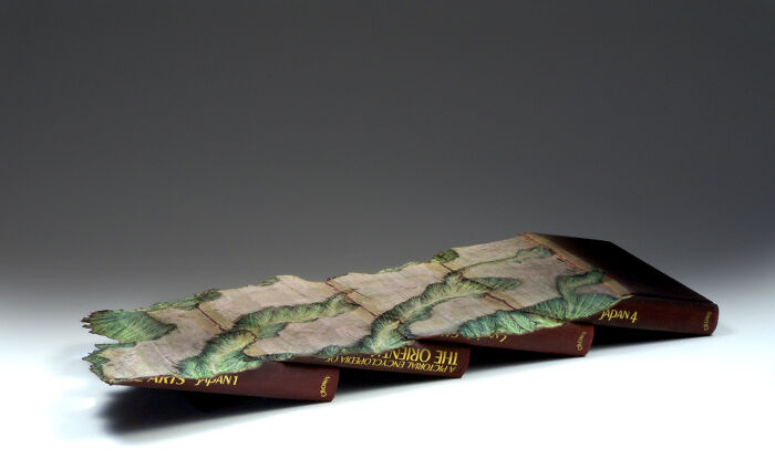 Carved Book Landscapes By Guy Laramee