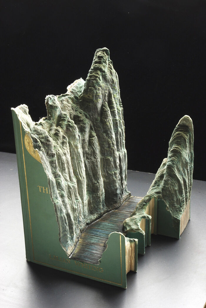 Carved Book Landscapes By Guy Laramee