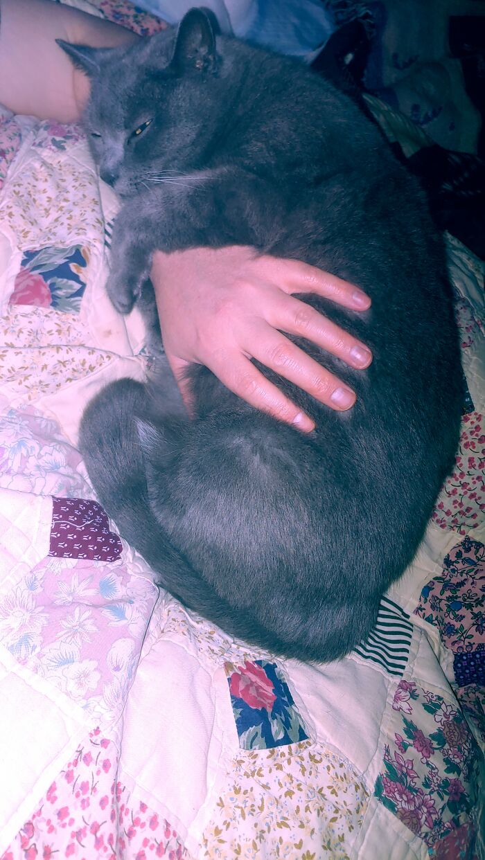 Baba Yaga Likes To Hold Onto Me While She's Sleeping