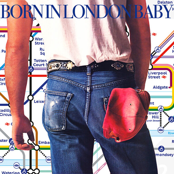 #1 London Concept Album Bruce Springsteen Remix - Born In London Baby