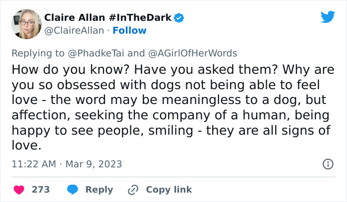 “Your Dog And Cat Do Not ‘Love’ You”: Person Attempts To ‘Debunk Myth’ On The Nature Of Pet-Owner Relationships, Gets Slammed Heavily In Return “Your Dog And Cat Do Not ‘Love’ You”: Person Attempts To ‘Debunk Myth’ On The Nature Of Pet-Owner Relationships, Gets Slammed Heavily In Return
