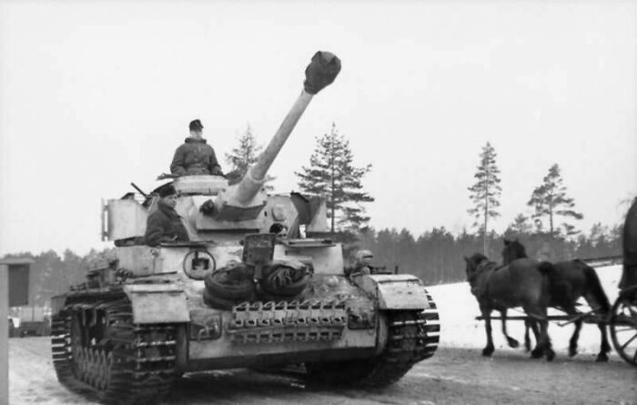 German Panzerkampfwagen Iv On The Eastern Front