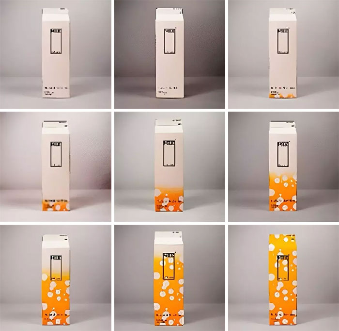 Someone Designed A Milk Carton That Changes Color As It Approaches Its Expiration Date