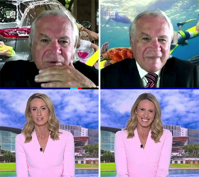 People Are Cracking Up At This Cute Interview Guest Accidentally Changing His Background And Filter From Goofy To Goofier People Are Cracking Up At This Cute Interview Guest Accidentally Changing His Background And Filter From Goofy To Goofier