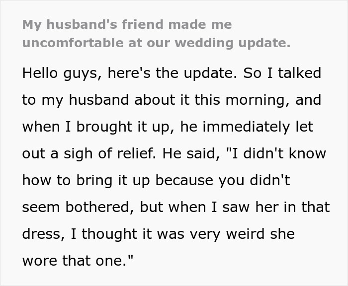 "One Of My Husband's Friends Made Me Uncomfortable At Our Wedding, But It's My Own Fault" "One Of My Husband's Friends Made Me Uncomfortable At Our Wedding, But It's My Own Fault"