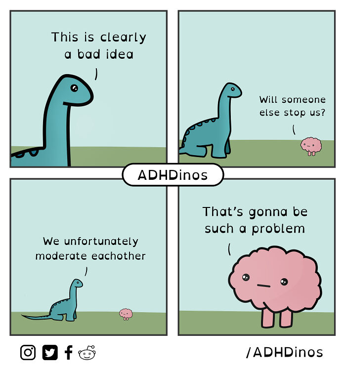 27 New Adhdinos Comics About The Adhd Experience In Adulthood