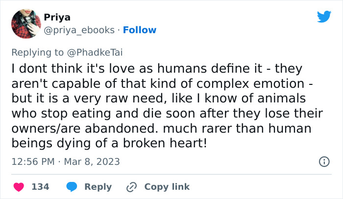 “Your Dog And Cat Do Not ‘Love’ You”: Person Attempts To ‘Debunk Myth’ On The Nature Of Pet-Owner Relationships, Gets Slammed Heavily In Return “Your Dog And Cat Do Not ‘Love’ You”: Person Attempts To ‘Debunk Myth’ On The Nature Of Pet-Owner Relationships, Gets Slammed Heavily In Return