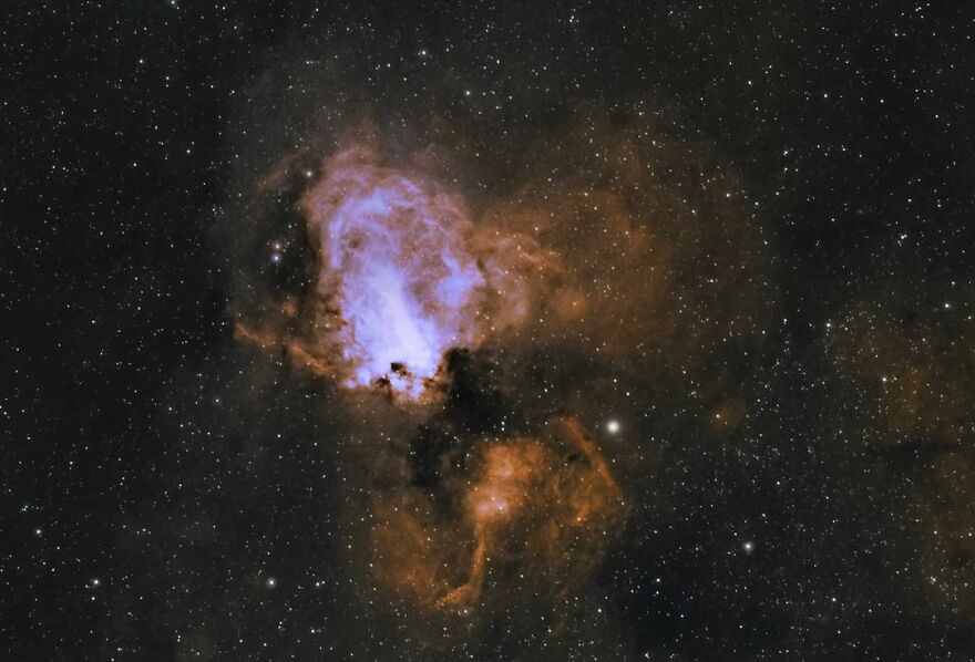 M17 - The Omega Nebula Aka The Swan Nebula