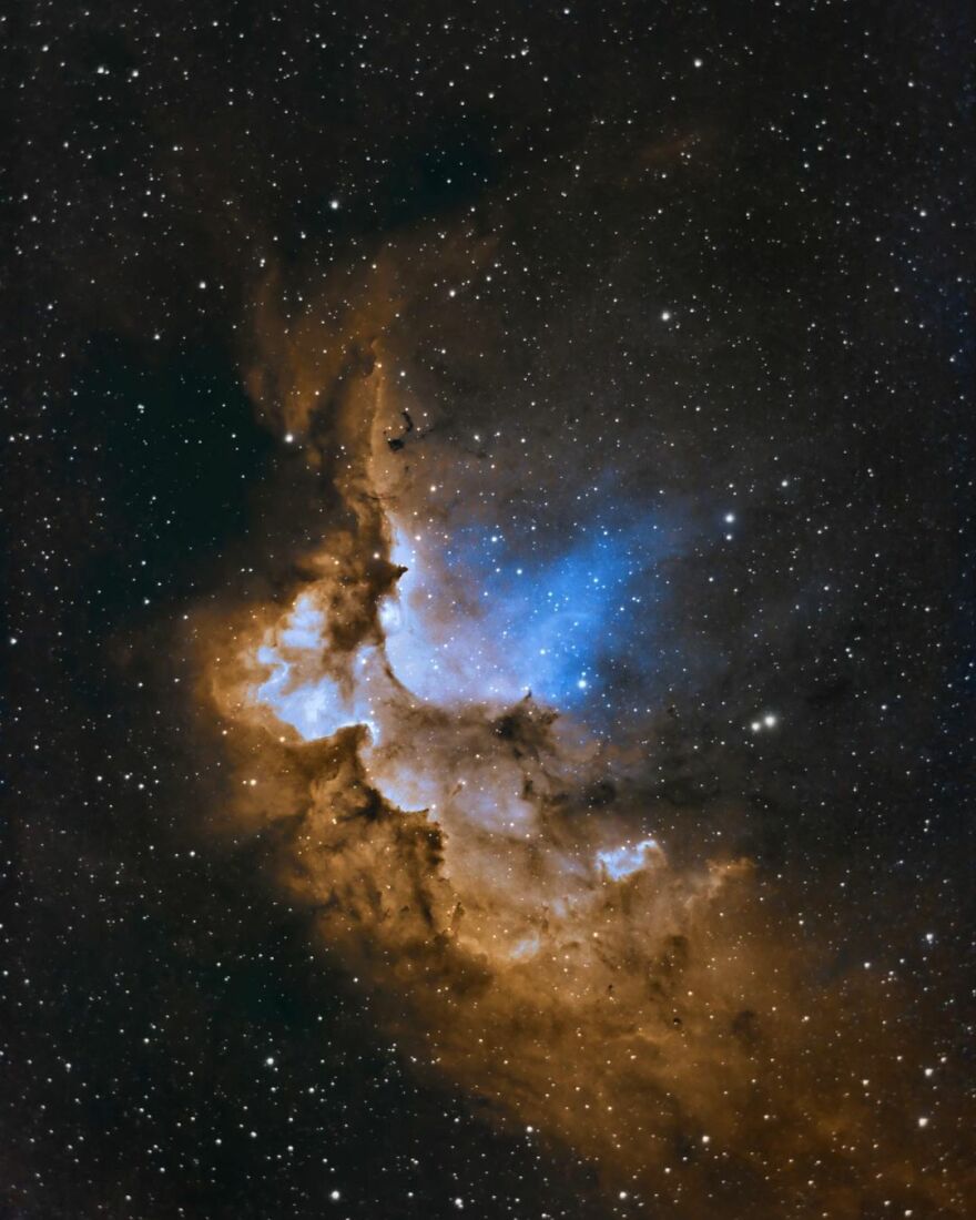 Ngc 7380 - The Wizard Nebula