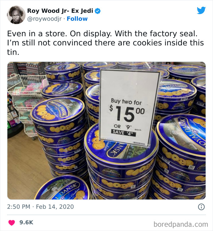 Could Be Cookies. Could Be Sewing Supplies