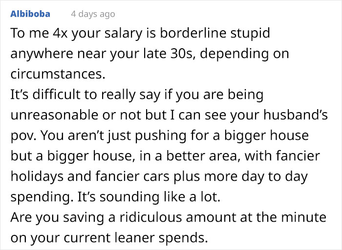 Wife Is Upset Her Husband Refused To Move To A Bigger Home, Get Nicer Cars, And Go On Better Holidays After His Raise