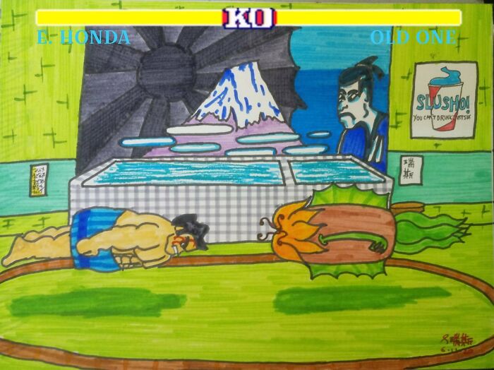 My 14 Drawings Of Street Fights That I Made During Lockdown