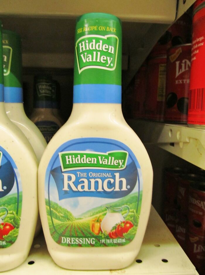 Ranch Bottle In Aisle 