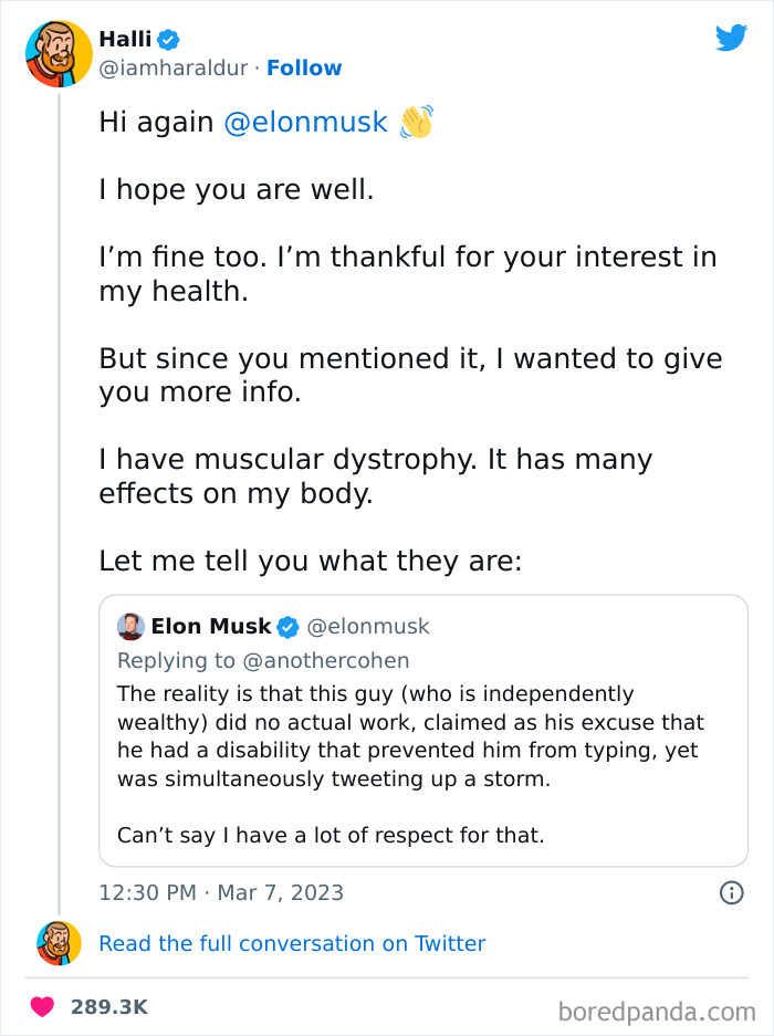 Twitter Employee Tweets Elon Musk To Find Out If He Still Has A Job, Elon Proceeds To Publicly Belittle Him And Mock His Disability Twitter Employee Tweets Elon Musk To Find Out If He Still Has A Job, Elon Proceeds To Publicly Belittle Him And Mock His Disability