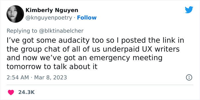 Woman Finds Her Company's Ad For Her Position, But Offering $32k-$90k More, Applies For It And Causes Havoc In The Workplace Woman Finds Her Company's Ad For Her Position, But Offering $32k-$90k More, Applies For It And Causes Havoc In The Workplace