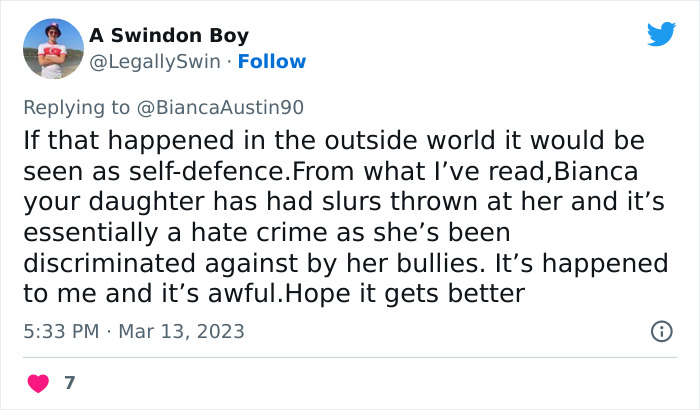 "My Daughter Finally Punched The Bully In The Face": Mom Praises Her Child For Standing Up For Herself, Calls Out School's Reaction "My Daughter Finally Punched The Bully In The Face": Mom Praises Her Child For Standing Up For Herself, Calls Out School's Reaction