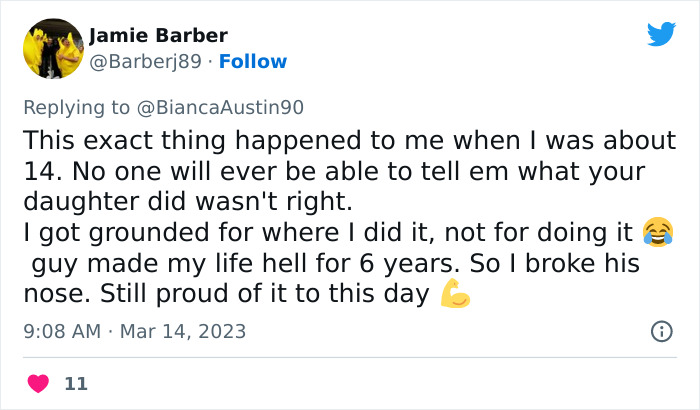 "My Daughter Finally Punched The Bully In The Face": Mom Praises Her Child For Standing Up For Herself, Calls Out School's Reaction "My Daughter Finally Punched The Bully In The Face": Mom Praises Her Child For Standing Up For Herself, Calls Out School's Reaction