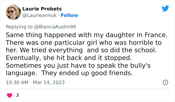 "My Daughter Finally Punched The Bully In The Face": Mom Praises Her Child For Standing Up For Herself, Calls Out School's Reaction "My Daughter Finally Punched The Bully In The Face": Mom Praises Her Child For Standing Up For Herself, Calls Out School's Reaction