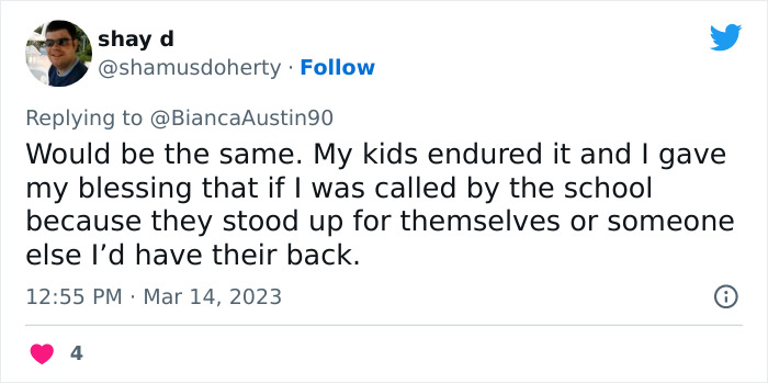 "My Daughter Finally Punched The Bully In The Face": Mom Praises Her Child For Standing Up For Herself, Calls Out School's Reaction "My Daughter Finally Punched The Bully In The Face": Mom Praises Her Child For Standing Up For Herself, Calls Out School's Reaction