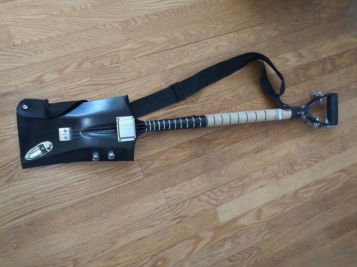 Shovel Guitar It's Two Of A Kind, My Cousin Owns One Just Like It