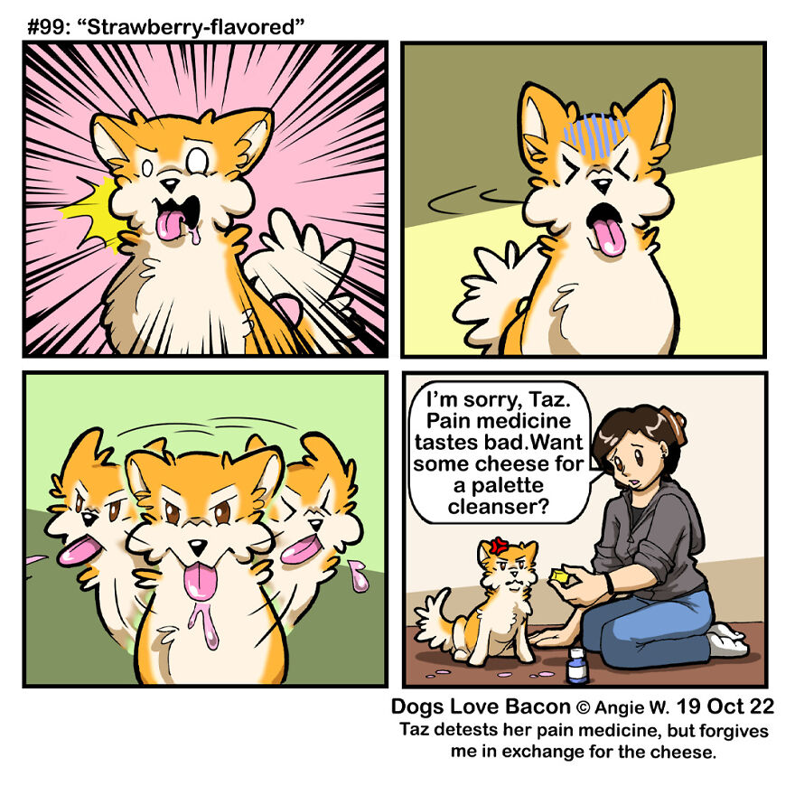 25 Comics That I Drew About The Lives Of My Rescue Dogs!