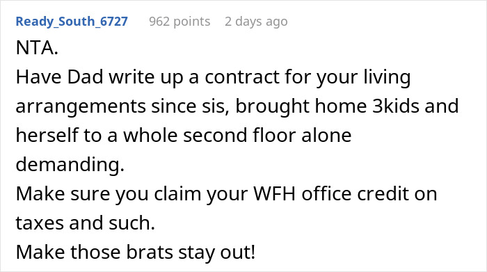 Mom Takes The Whole 2nd Floor For Her And Her 3 Kids, Leaves Sister With Horrible Basement, Drama Ensues When She Fixes It Up And Makes It Really Nice Mom Takes The Whole 2nd Floor For Her And Her 3 Kids, Leaves Sister With Horrible Basement, Drama Ensues When She Fixes It Up And Makes It Really Nice