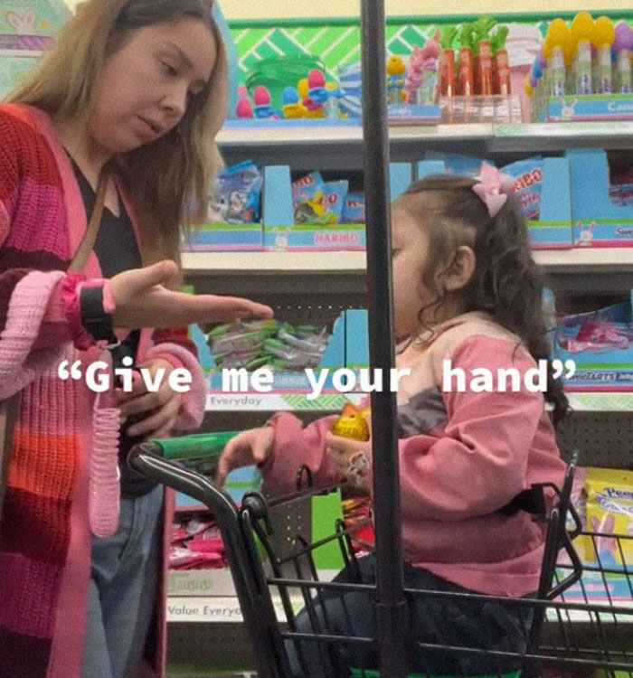 Woman Shares The Important Reasons Why She Keeps Her Daughter On A Leash In Supermarkets