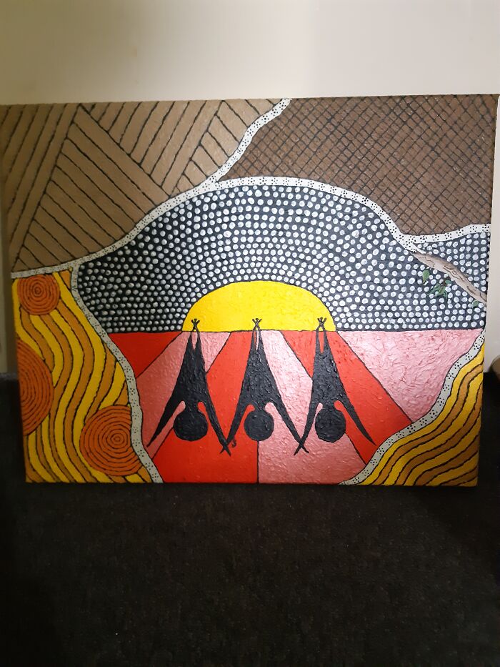 Culture Lost And Found: Acrylic On Canvas