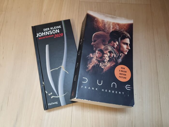 I Finally Gave "Dune" A Chance. Just Started. The Other One Is A Wine Guide. I Always Look For Good New Wines To Explore, Besides The Ones I Already Know And Enjoy