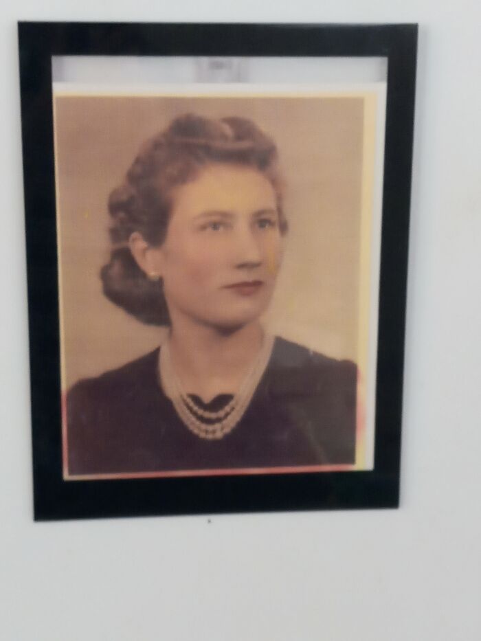 My Grandmother's Regal Portrait- Everyone Thinks The Woman In This Photo Is Queen Elizabeth. But It's Actually My Late Nan