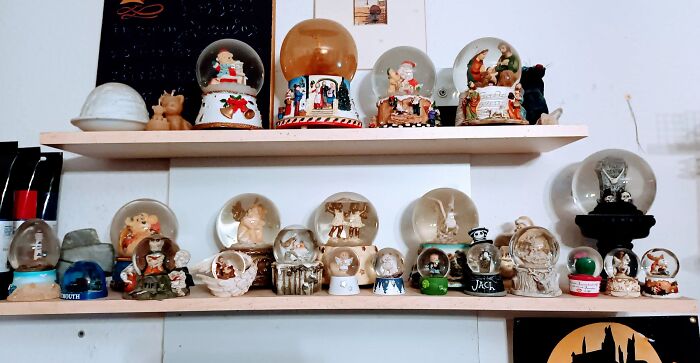 Collecting Snow Globes - This Is A Part Of My Collection