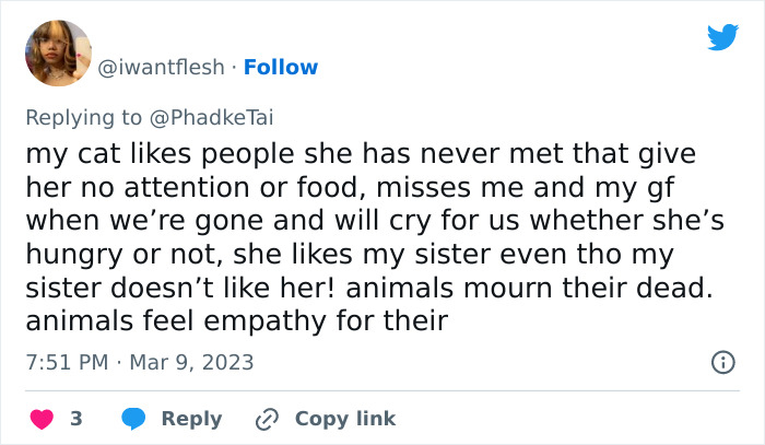 “Your Dog And Cat Do Not ‘Love’ You”: Person Attempts To ‘Debunk Myth’ On The Nature Of Pet-Owner Relationships, Gets Slammed Heavily In Return “Your Dog And Cat Do Not ‘Love’ You”: Person Attempts To ‘Debunk Myth’ On The Nature Of Pet-Owner Relationships, Gets Slammed Heavily In Return