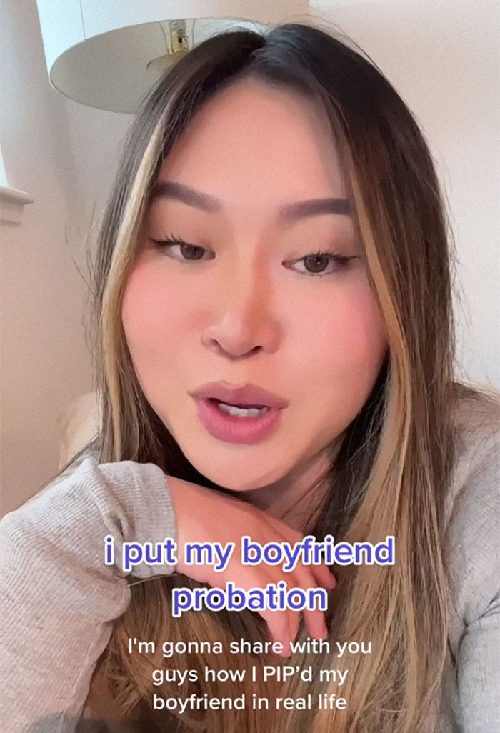 Woman Puts Boyfriend On Performance Improvement Plan And People Can't Decide If It's Weird Or Genius Woman Puts Boyfriend On Performance Improvement Plan And People Can't Decide If It's Weird Or Genius