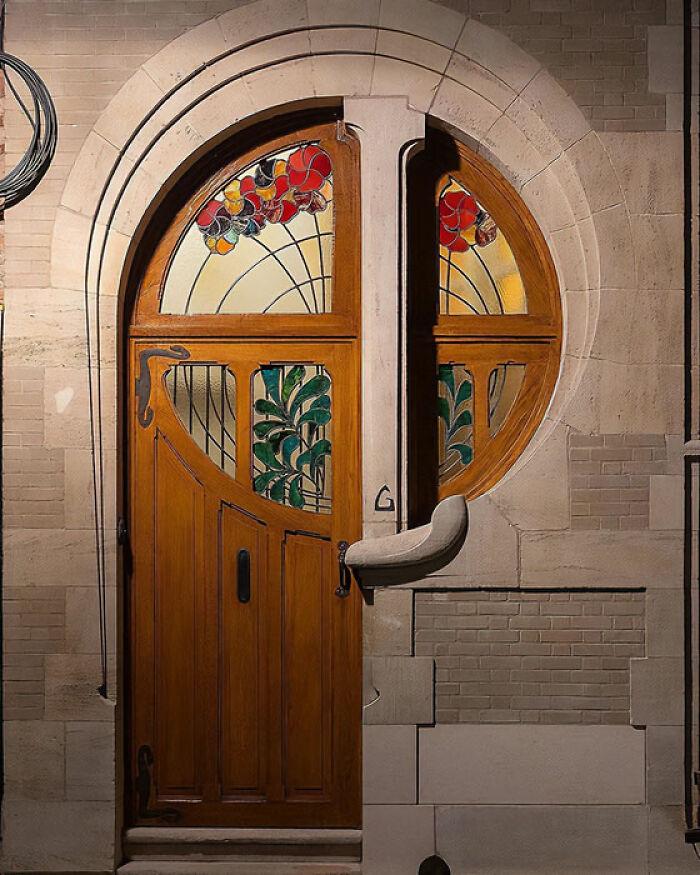Art Nouveau Door