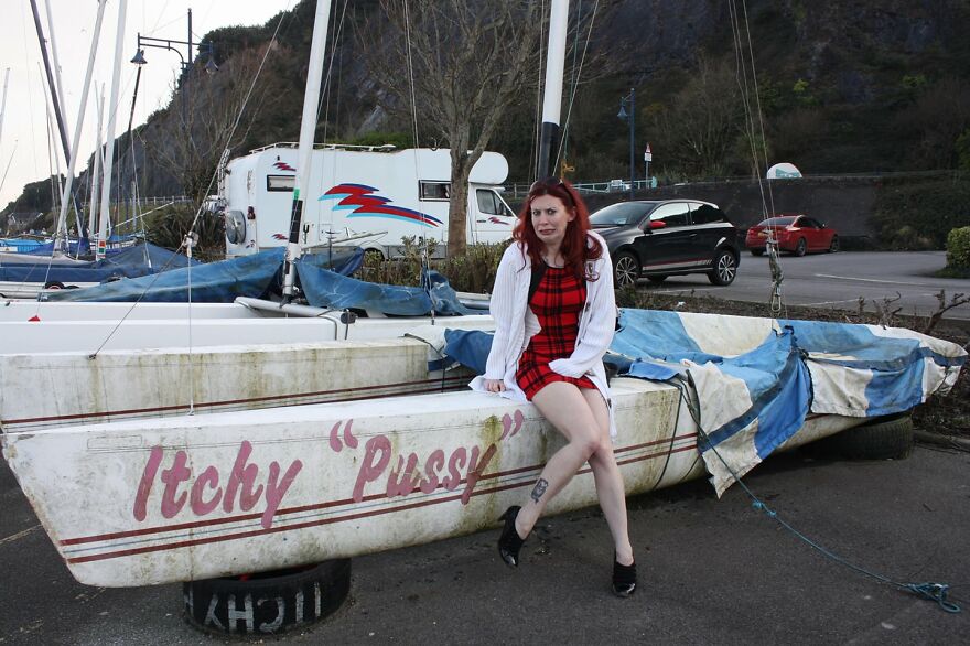 This Boat Has Been Here Forever But My Fella And I Always Make A Point To Take Stupid Photos On It!