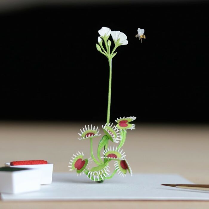 All The Beauty Of Nature Shown In Paper Cutouts By An Indian Artist